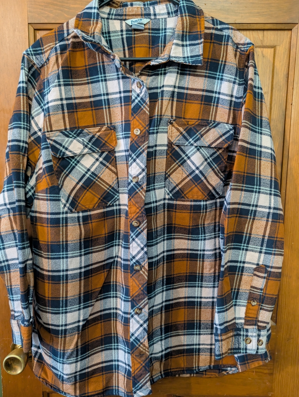 Duluth Trading women's heavyweight flannel 3x